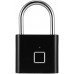 Smart Fingerprint Lock Keyless Anti-theft Padlock with USB Charging Cable for Locker, Office, Backpack, Luggage Suitcase